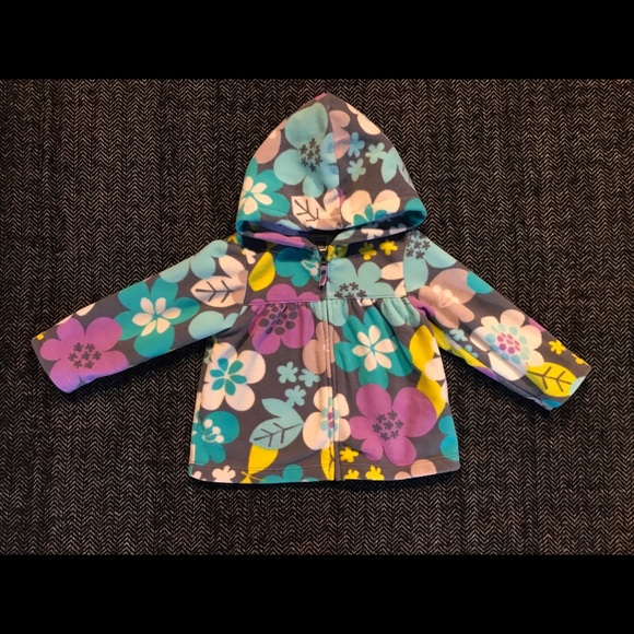Other - Carters flower print fleece size 18m